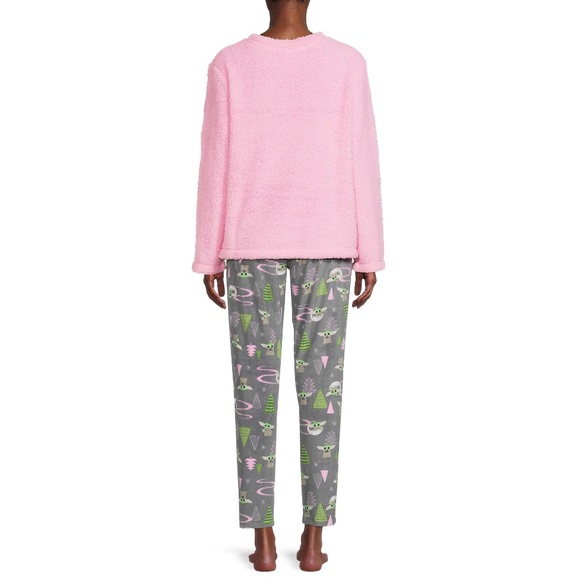 NWT Star Wars The Child License 2 Piece Pajamas PJ Set Sz XL - Picture 4 of 4